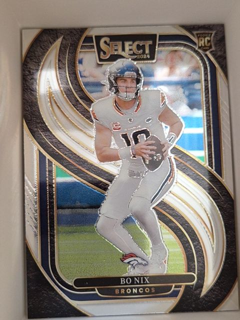 2024 Panini Select Premier Level #117 Bo Nix — front