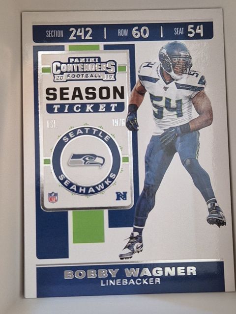 2019 Panini Contenders Season Ticket #91 Bobby Wagner — front