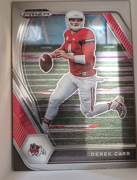 2021 Panini Prizm Draft Picks #14 Derek Carr — front