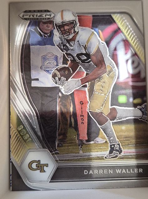 2021 Panini Prizm Draft Picks Collegiate #44 Darren Waller — front