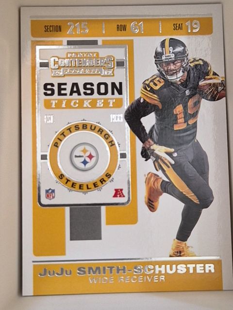 2019 Panini Contenders #22 JuJu Smith-Schuster — front
