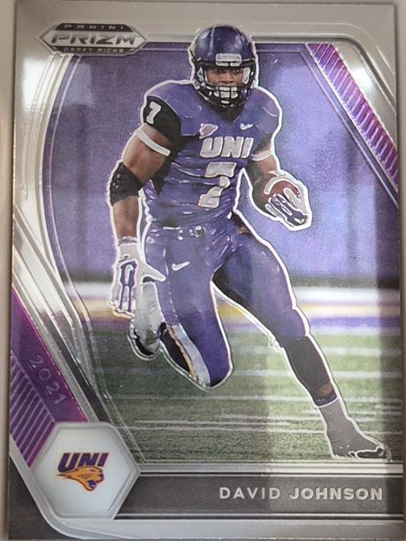 2021 Panini Prizm Draft Picks #96 David Johnson — front