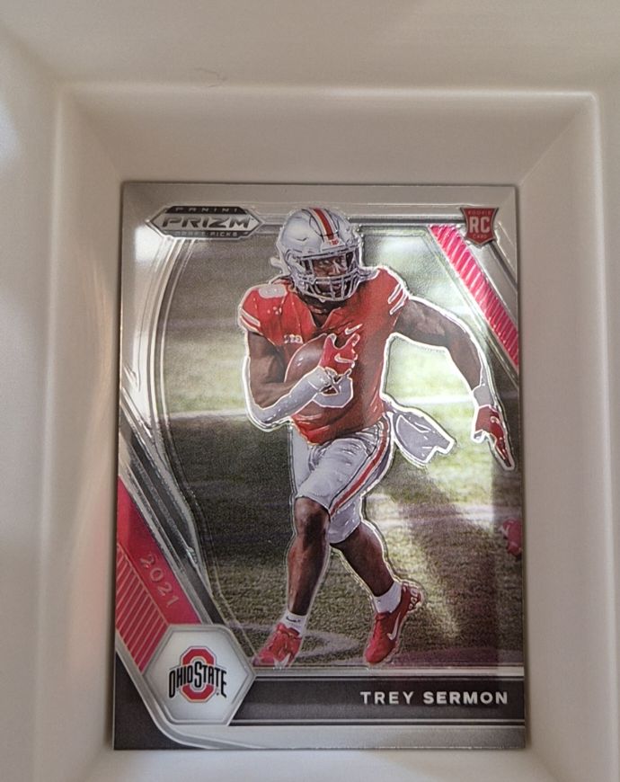 2021 Panini Prizm Draft Picks #159 Trey Sermon — front