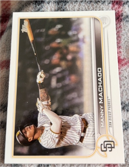 2022 Topps #600 Manny Machado — front