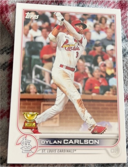 2022 Topps #578 Dylan Carlson — front