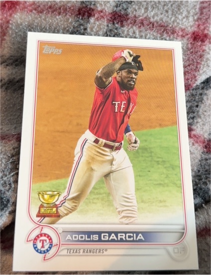 2022 Topps #652 Adolis Garcia — front