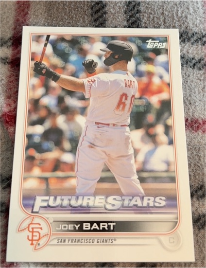2022 Topps Series 2 #434 Joey Bart — front