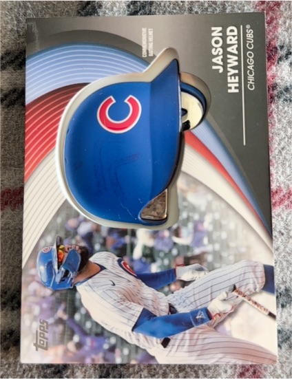 2022 Topps Commemorative Batting Helmet Relics Jason Heyward — front