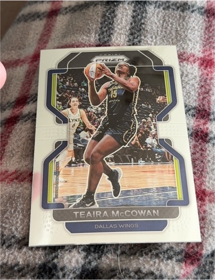 2022 Panini Prizm WNBA #46 Teaira McCowan — front