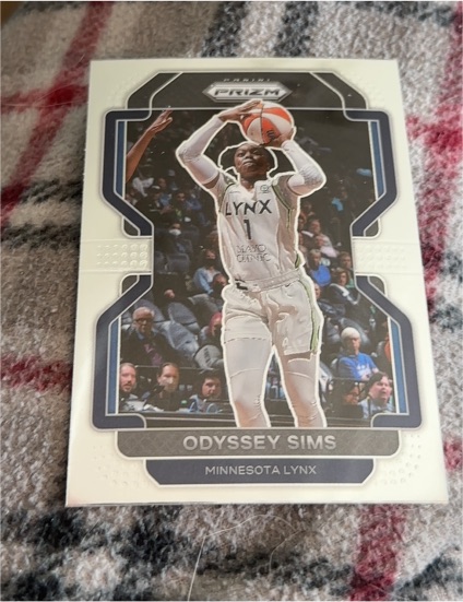 2021-22 Panini Prizm Odyssey Sims Minnesota Lynx — front