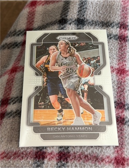 2022 Panini Prizm WNBA #31 Becky Hammon — front