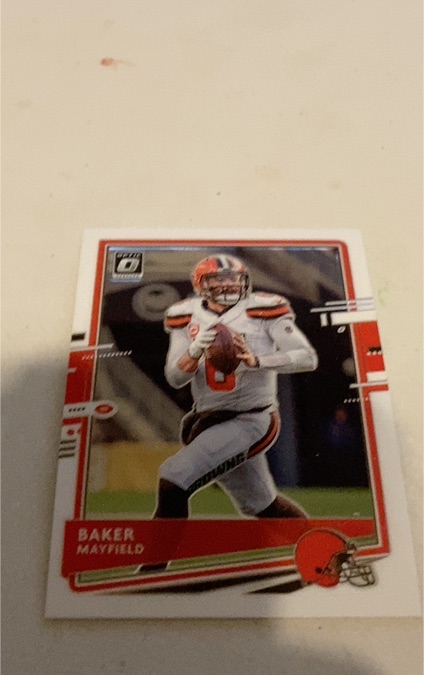 2020 Panini Donruss Optic #26 Baker Mayfield — front