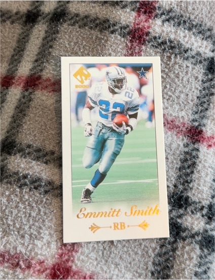 2000 Pacific Private Stock PS2000 Action Minis #16 Emmitt Smith — front