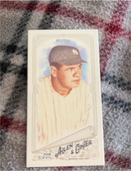 2018 Topps Allen & Ginter #3 Babe Ruth — front