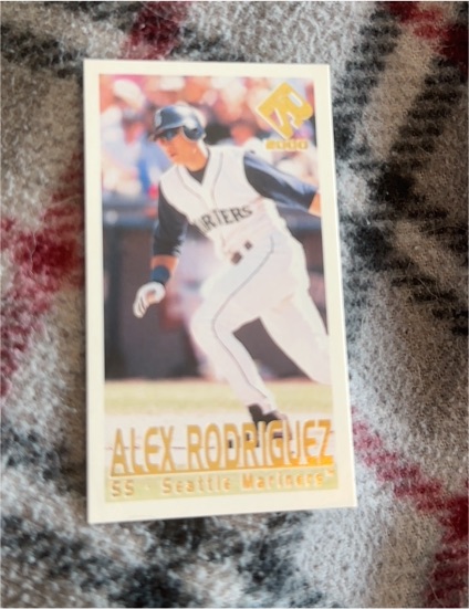2000 Pacific Private Stock PS-2000 Insert #52 Alex Rodriguez Seattle Mariners — front
