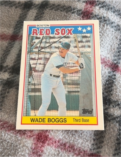 1988 Topps Mini #4 Wade Boggs — front