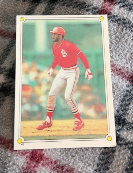 1987 Topps Stickers #46 Ozzie Smith — front