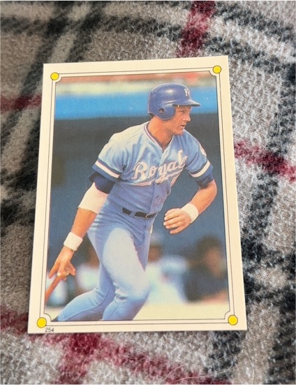 1987 Topps #254 George Brett — front