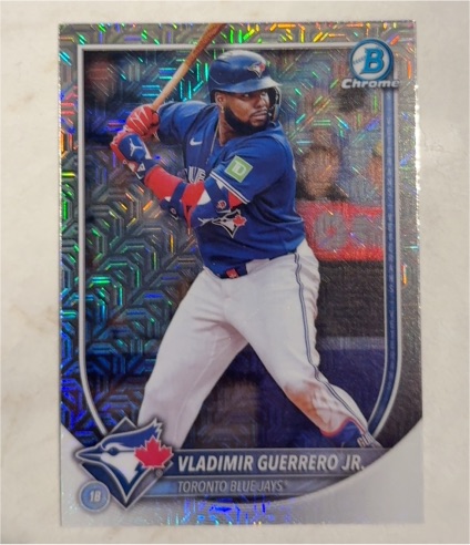 2025 Bowman Chrome #27 Vladimir Guerrero Jr. — front
