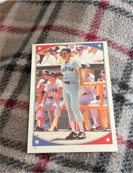 1987 Topps Stickers #148 Wade Boggs — front