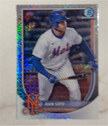 2025 Bowman Chrome #22 Juan Soto — front