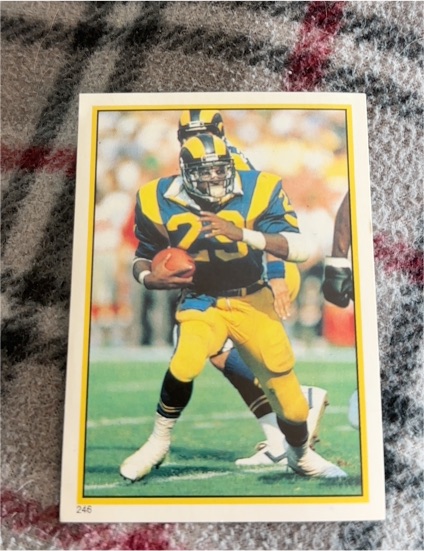 1985 Topps #246 Eric Dickerson — front
