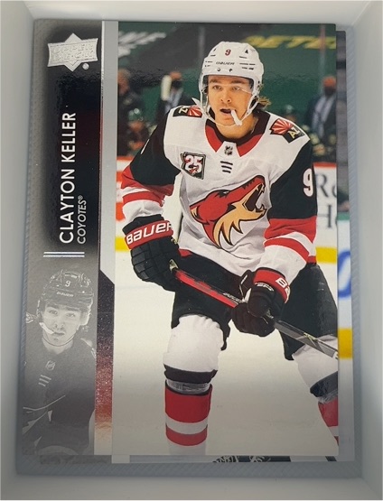 2021-22 Upper Deck Series 1 #11 Clayton Keller — front