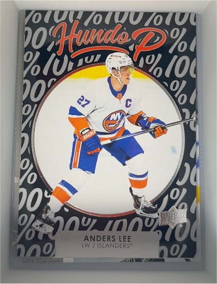 2021-22 Upper Deck Series 1 #HP-24 Anders Lee — front