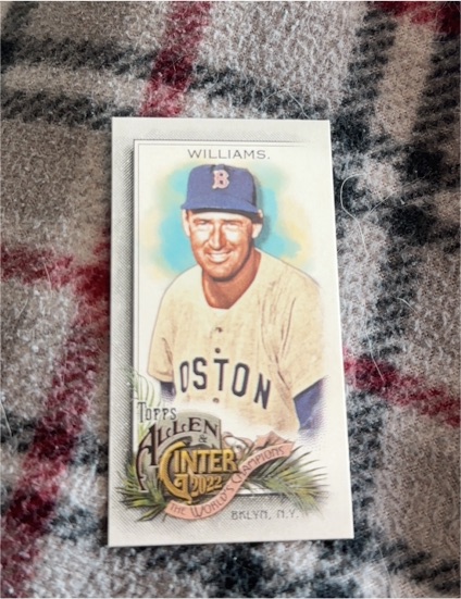 2022 Topps Allen & Ginter #95 Ted Williams — front