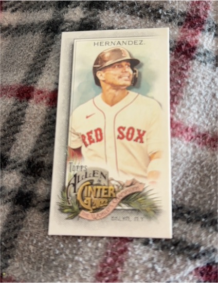 2022 Topps Allen & Ginter Mini #304 Enrique Hernandez — front