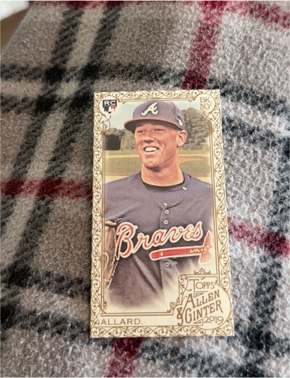 2019 Topps Allen & Ginter #279 Kolby Allard — front