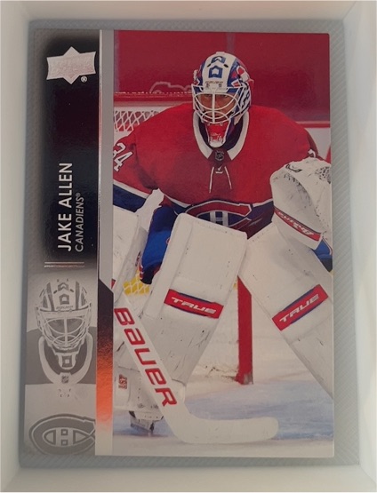 2021-22 Upper Deck Series 1 #94 Jake Allen — front