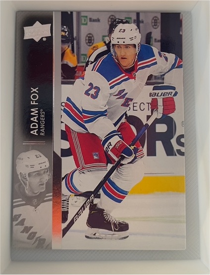 2021-22 Upper Deck Series 1 #120 Adam Fox — front