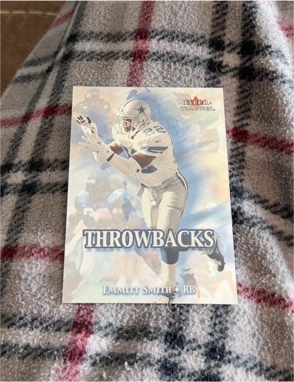 2000 Fleer Tradition Throwbacks #17 Emmitt Smith — front
