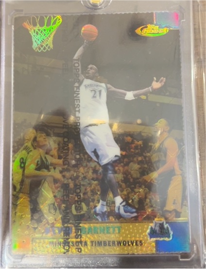 1998 Fleer #214 Kevin Garnett — front