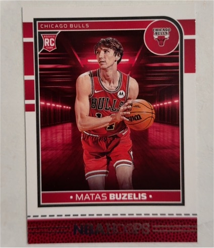 2024-25 Panini NBA Hoops #241 Matas Buzelis — front