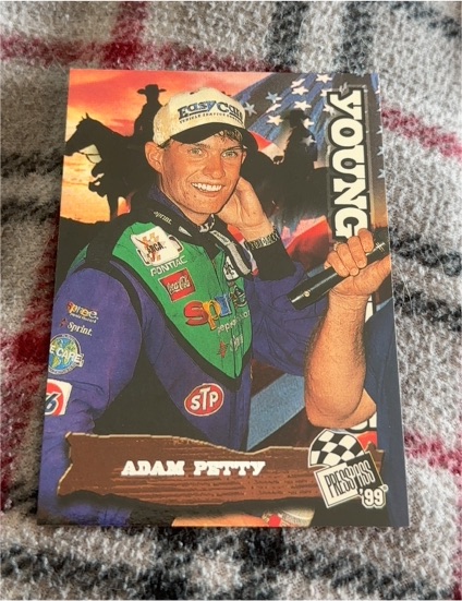 1999 Press Pass #63 Adam Petty — front