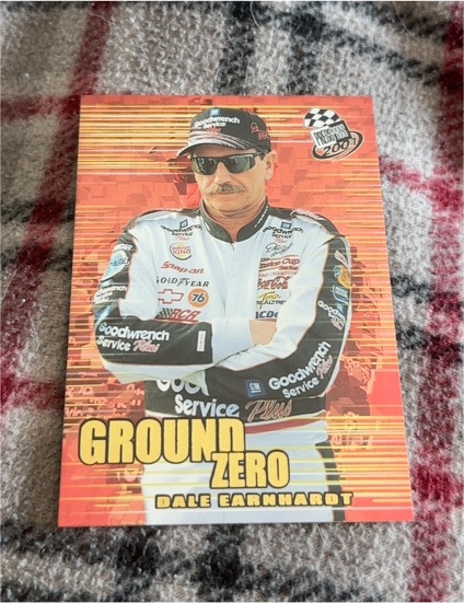 2001 Press Pass Ground Zero #GZ3 Dale Earnhardt — front