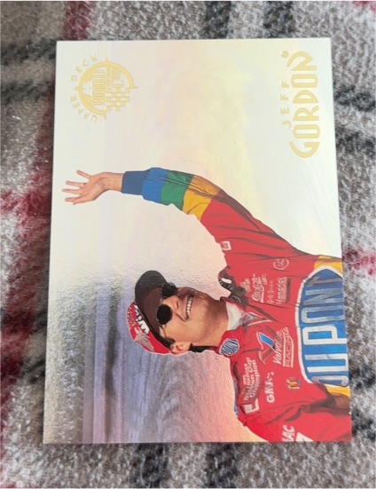 1996 Upper Deck Road To The Cup #JG1 Jeff Gordon — front