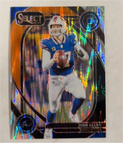 2024 Panini Select Club Level #225 Josh Allen — front