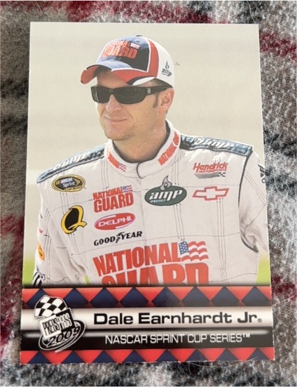 2009 Press Pass #DE-A Dale Earnhardt Jr. — front