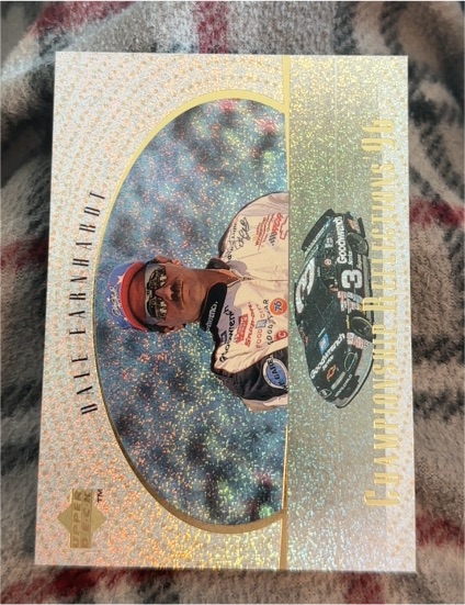 1997 Upper Deck Championship Reflections #CR4 Dale Earnhardt — front