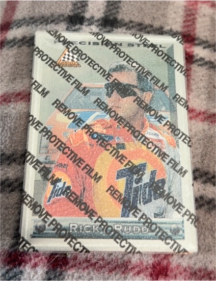 1996 Leaf Preferred Steel Stats #Rick Rudd — front