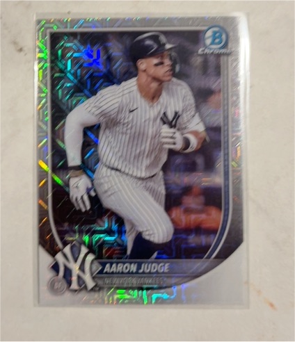 2025 Bowman Chrome #99 Aaron Judge — front