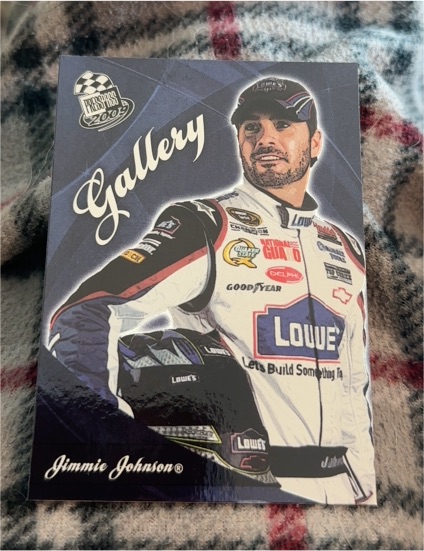 2009 Press Pass Gallery #NG11 Jimmie Johnson — front