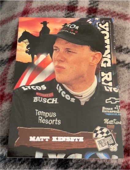 1999 Press Pass #62 Matt Kenseth Rookie Card — front