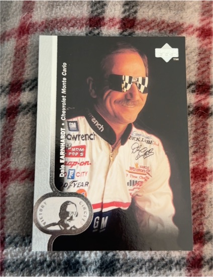 1996 Upper Deck Victory Circle Dale Earnhardt — front
