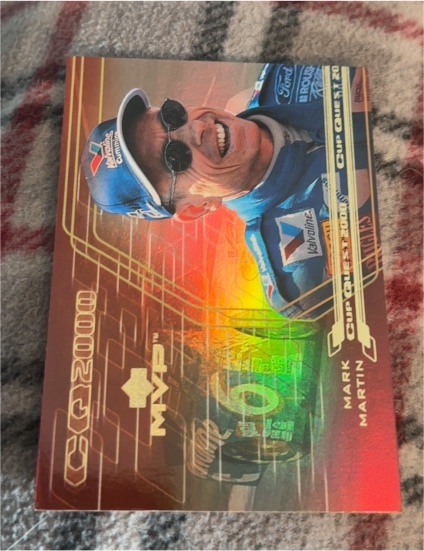 2000 Upper Deck MVP Cup Quest #CQ-20 Mark Martin — front