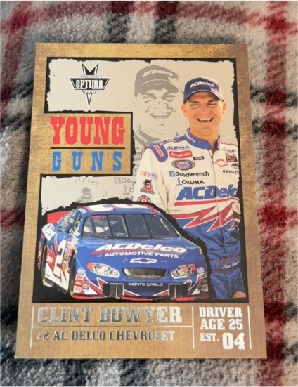 2005 Press Pass Optima #53 Clint Bowyer Young Guns — front