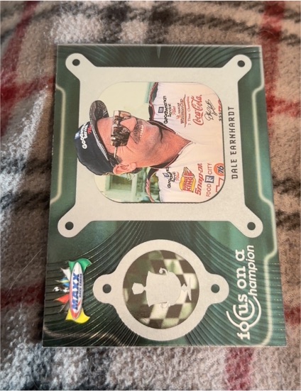 1999 Maxx Focus on a Champion #FC2 Dale Earnhardt — front